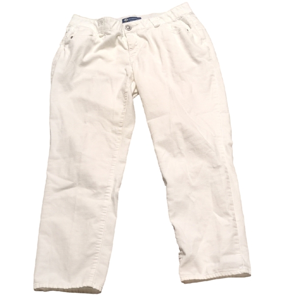 Democracy Ab Technology White Jeans Size 14W - Picture 2 of 5